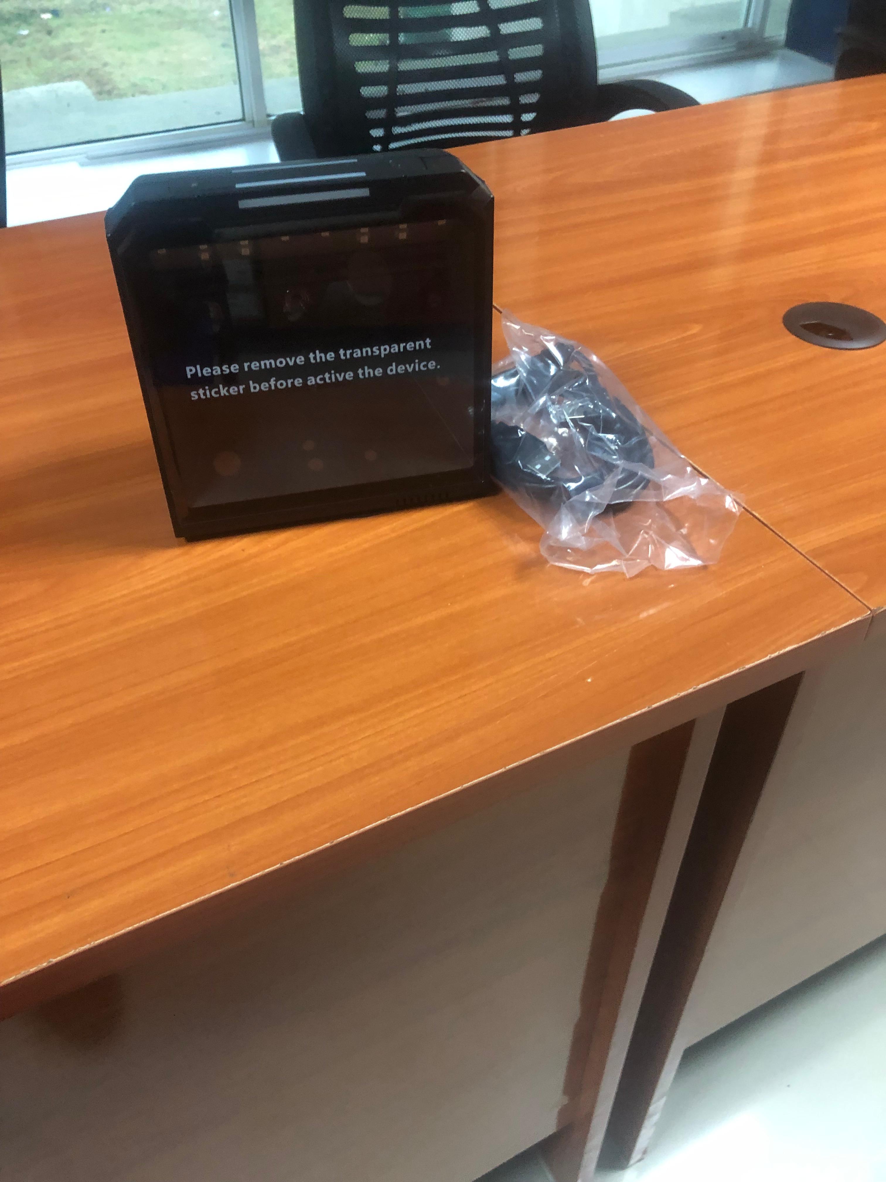 SYBLE TABLE MOUNT BARCODE SCANNER XB-8808H