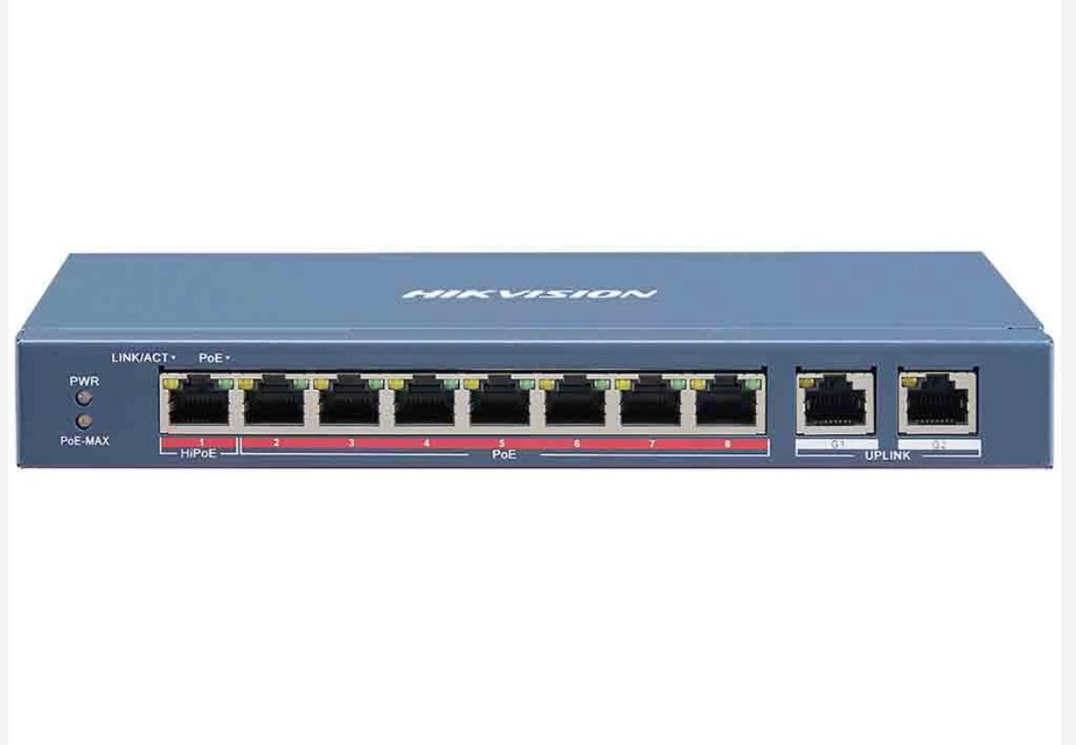 8-PORT POE SWITCH